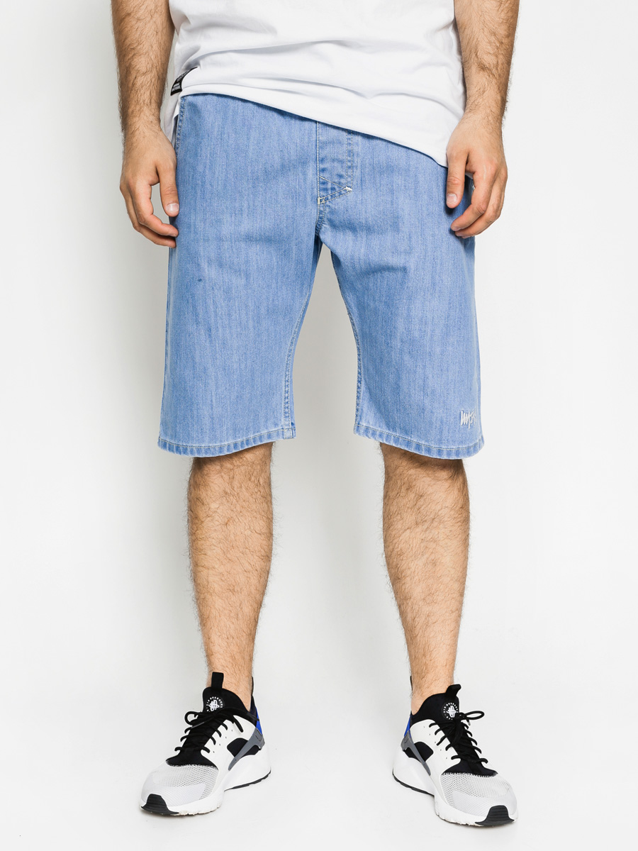 Kraťasy MassDnm Signature Straight Fit (light blue)