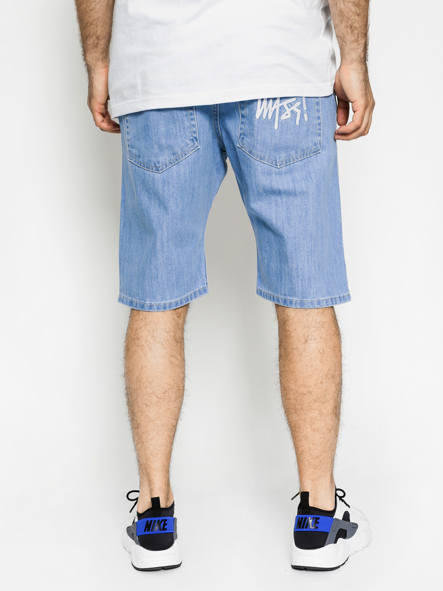Kraťasy MassDnm Signature Straight Fit (light blue)