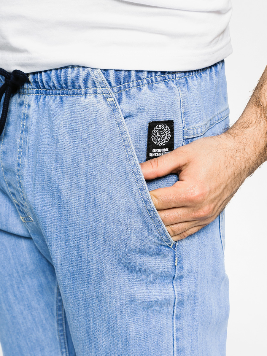 Kraťasy MassDnm Signature Straight Fit (light blue)
