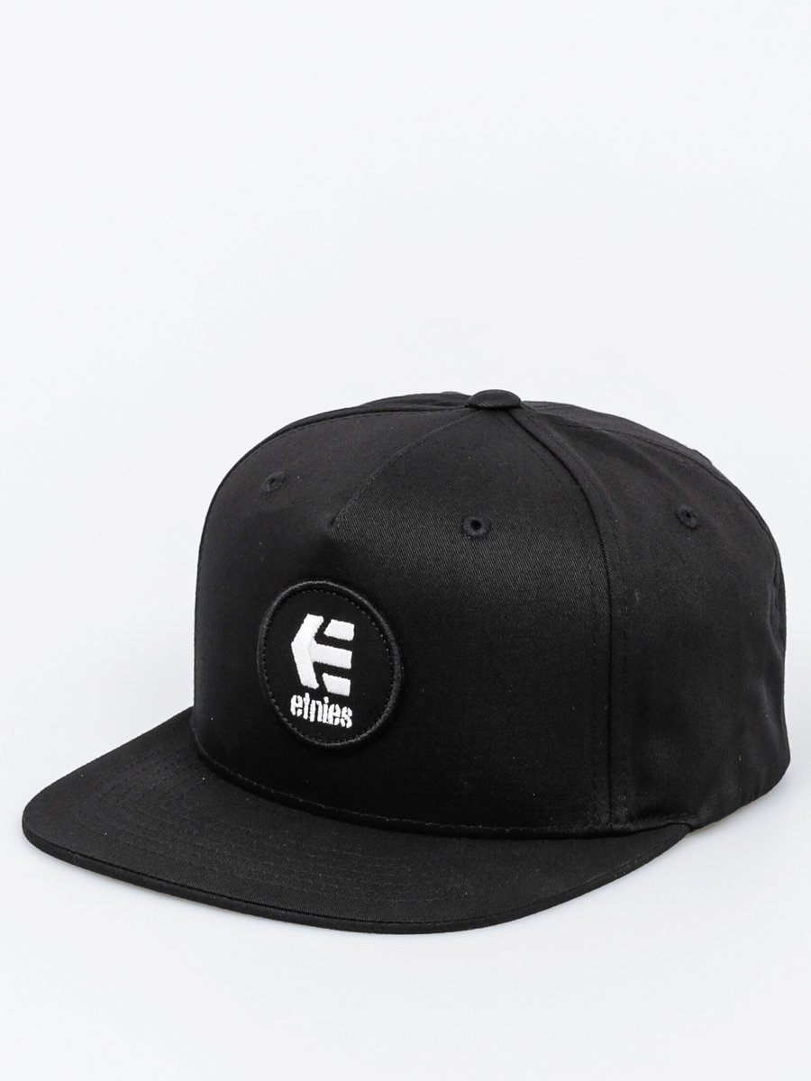 Kšiltovka  Etnies Rook Snapback ZD (black/white)