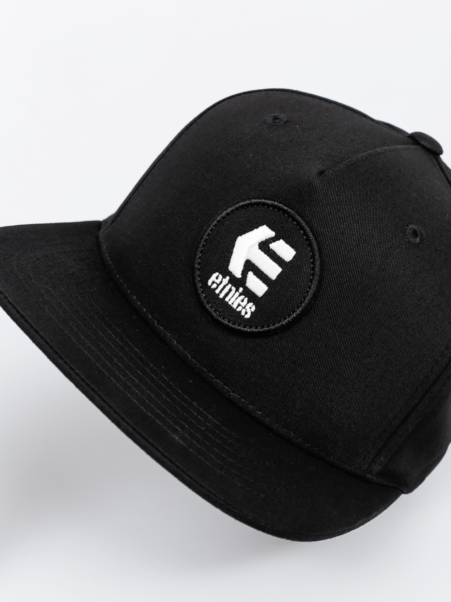 Kšiltovka  Etnies Rook Snapback ZD (black/white)