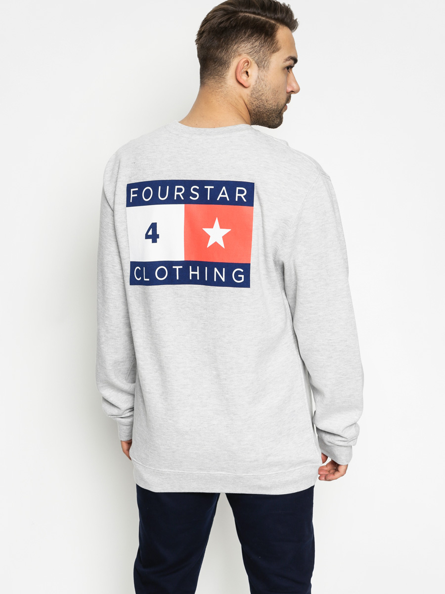 Mikina Fourstar Lockwood (grey heather)