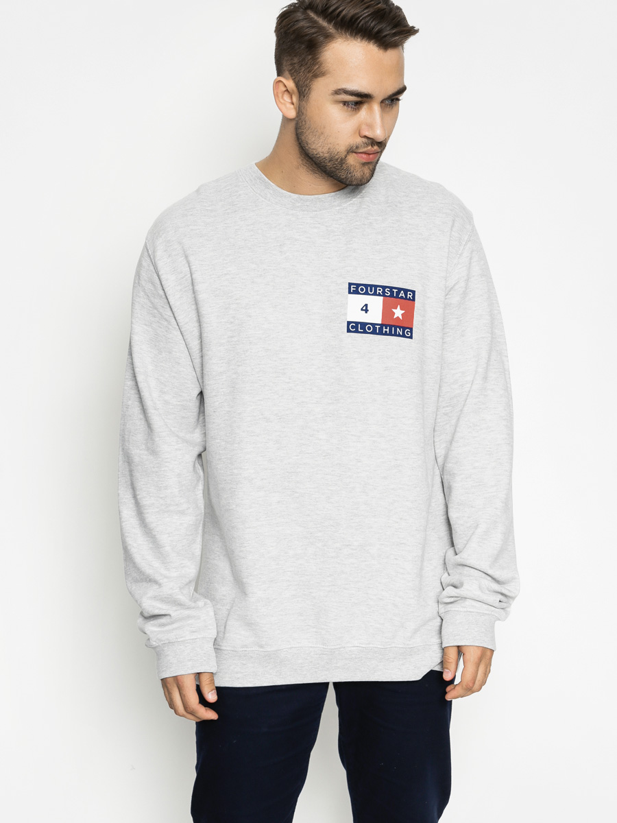 Mikina Fourstar Lockwood (grey heather)