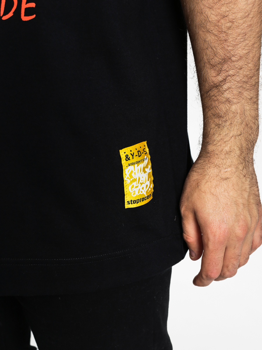 Tričko Stoprocent Straight2 (black)