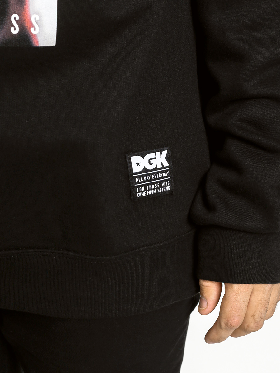 Mikina DGK Puff Puff Pass (black)