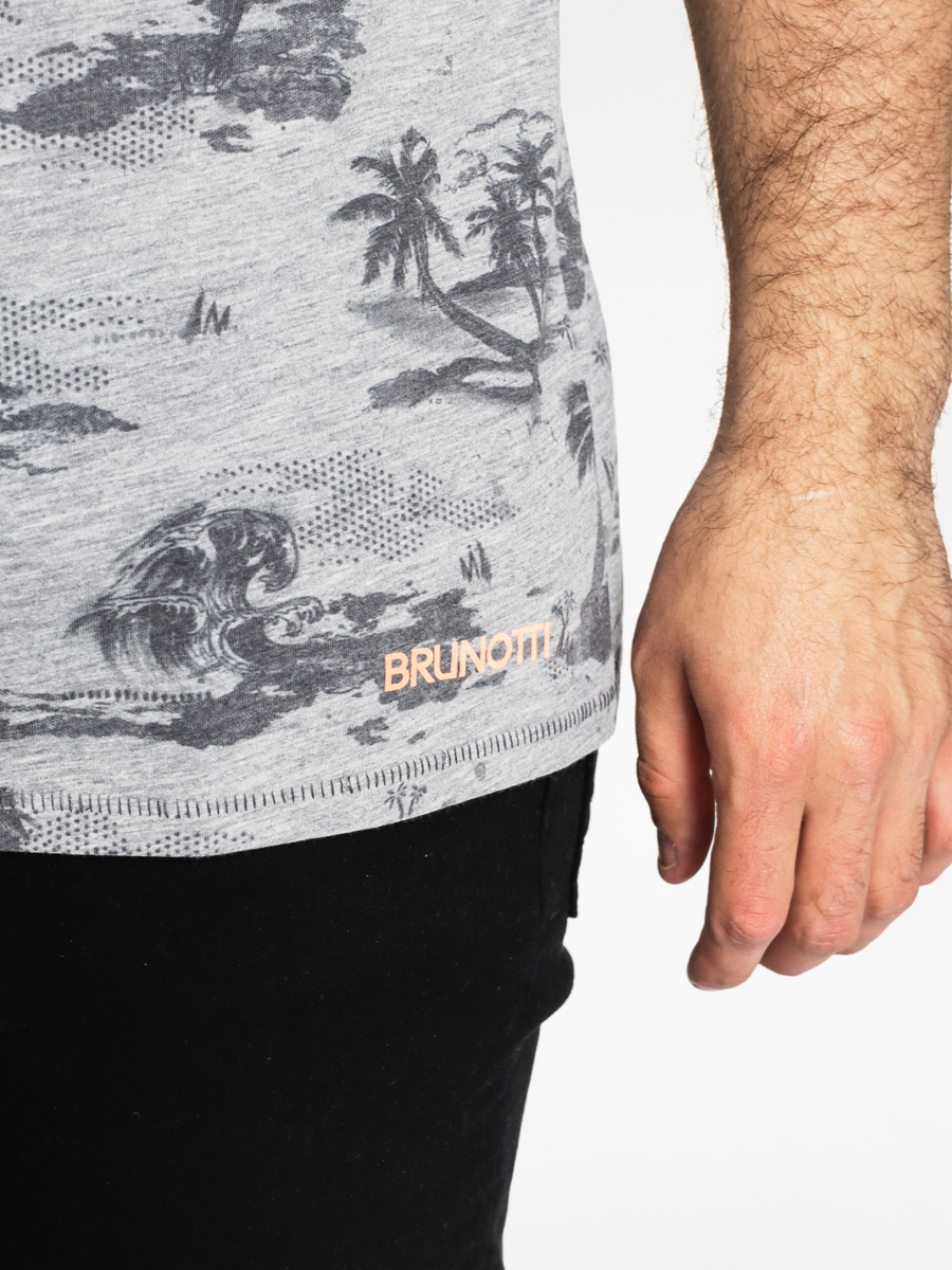 Tričko Brunotti Arduino (light grey melee)