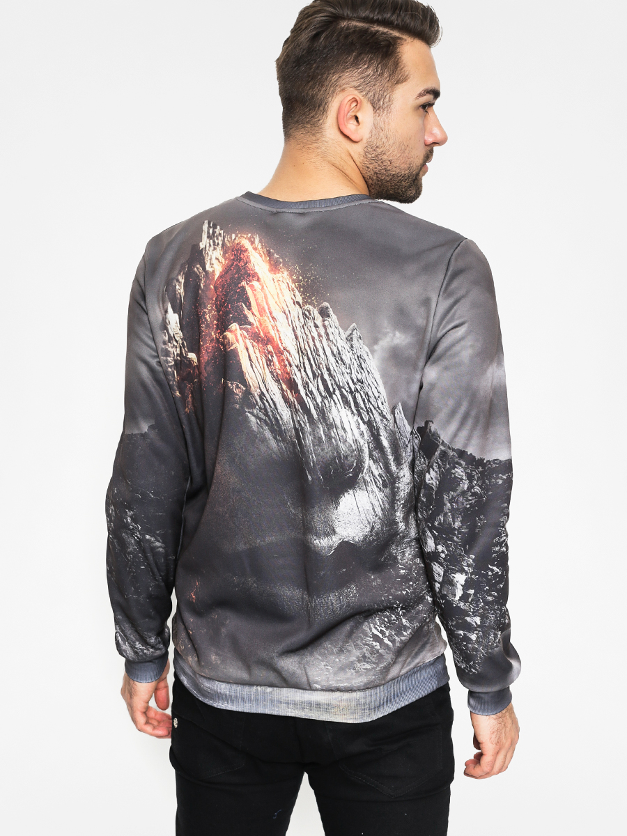 Mikina Mr. Gugu Golden Kiss (dark grey/black)