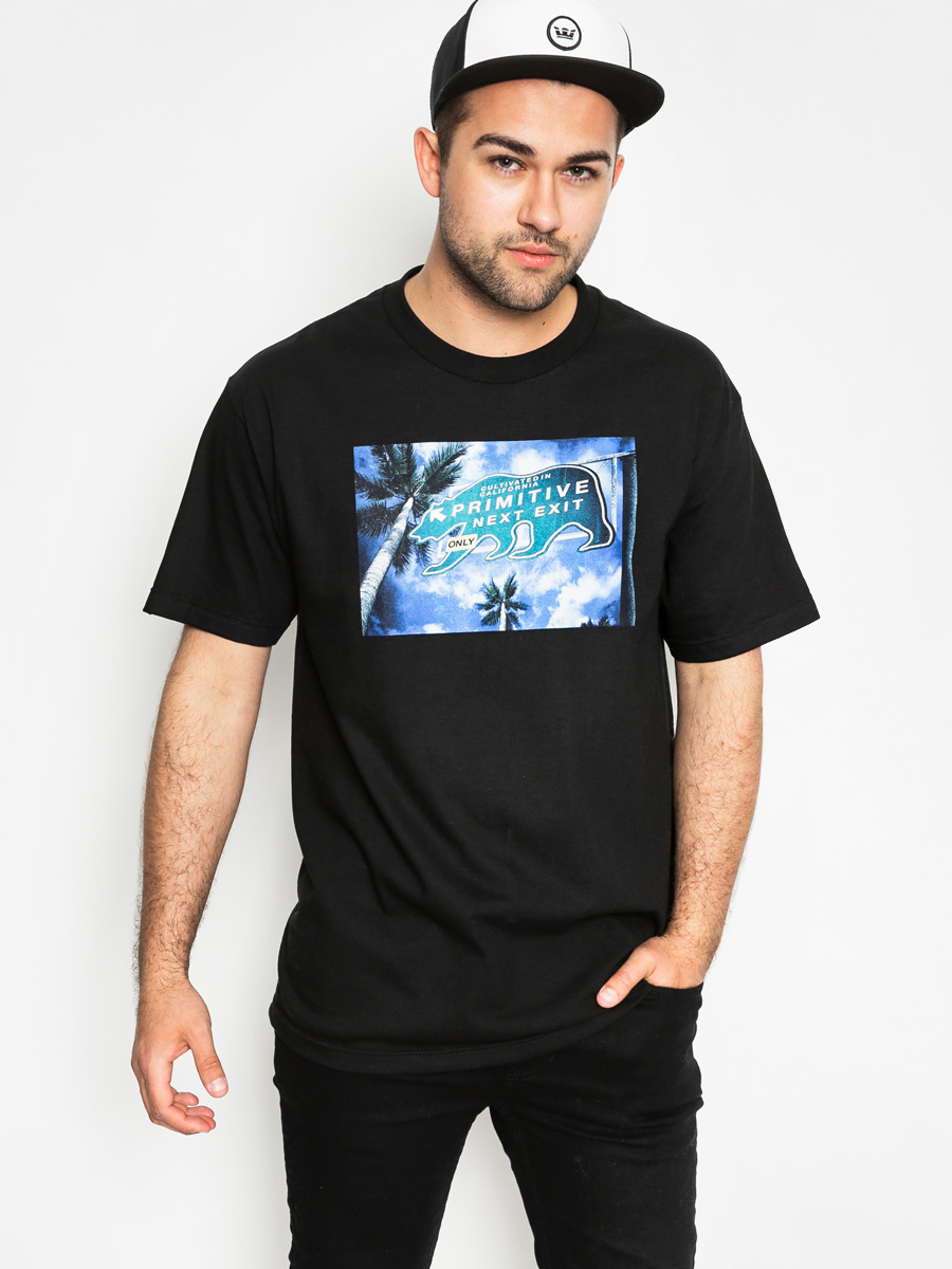 Tričko Primitive Off Ramp (black)