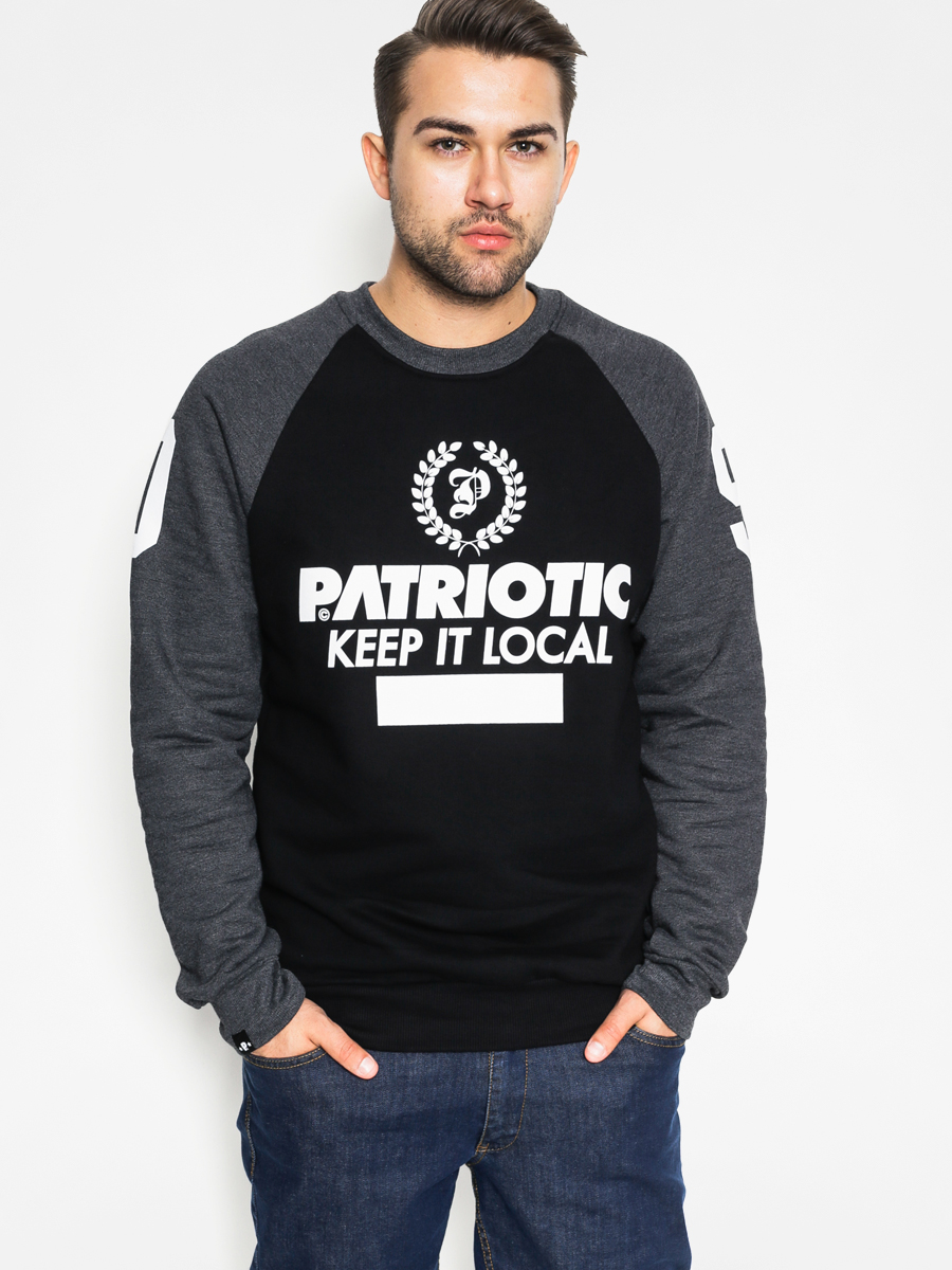 Mikina Patriotic Laur (black/graphite)