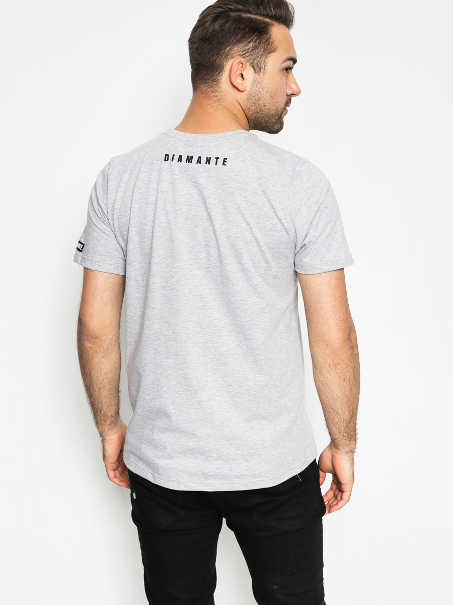 Tričko Diamante Wear Born Smoker (grey heather)