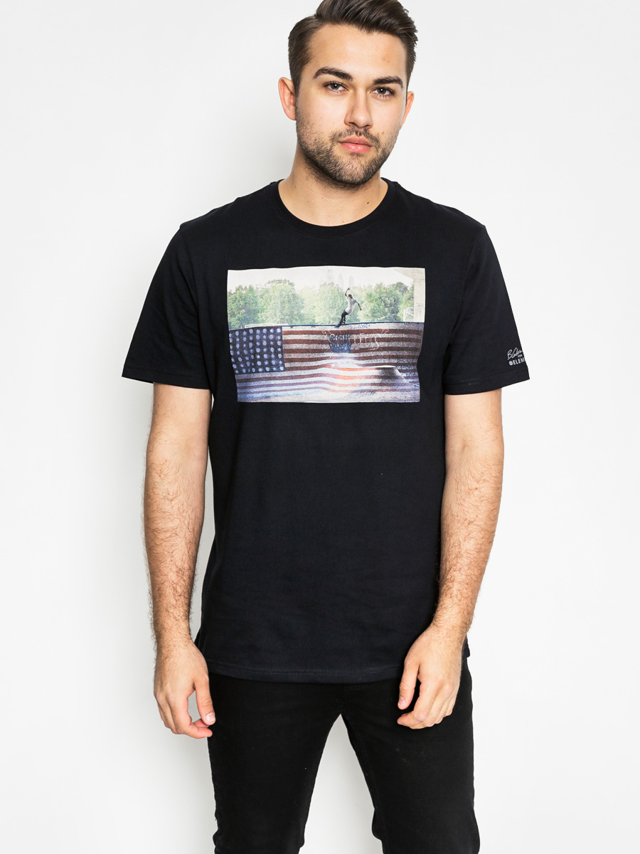 Tričko Element Brain Gaberman (flint black)