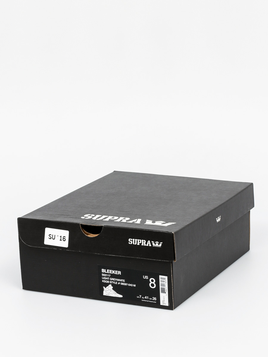 Boty Supra Bleeker (light grey white)