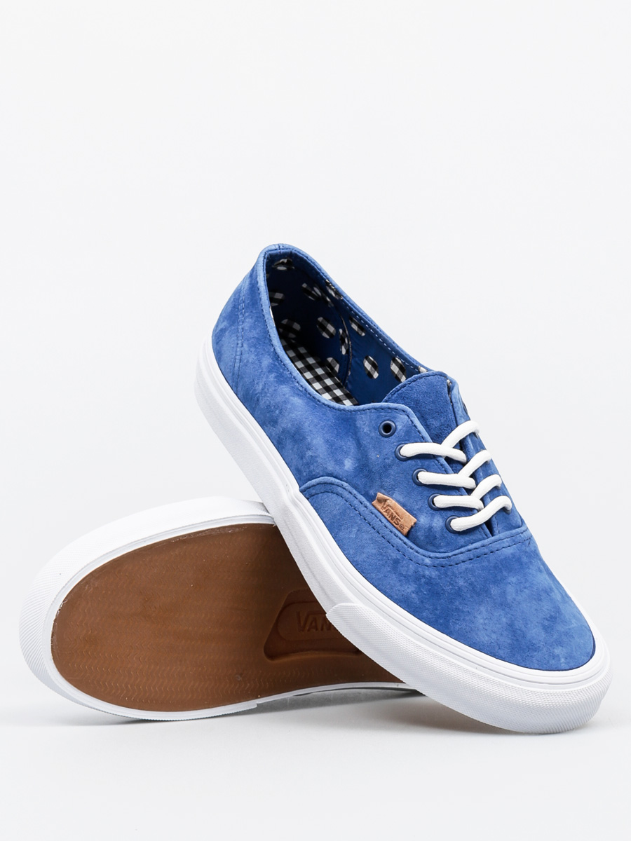 Boty Vans Authentic Decon CA (pigsuede polka/federal blue)