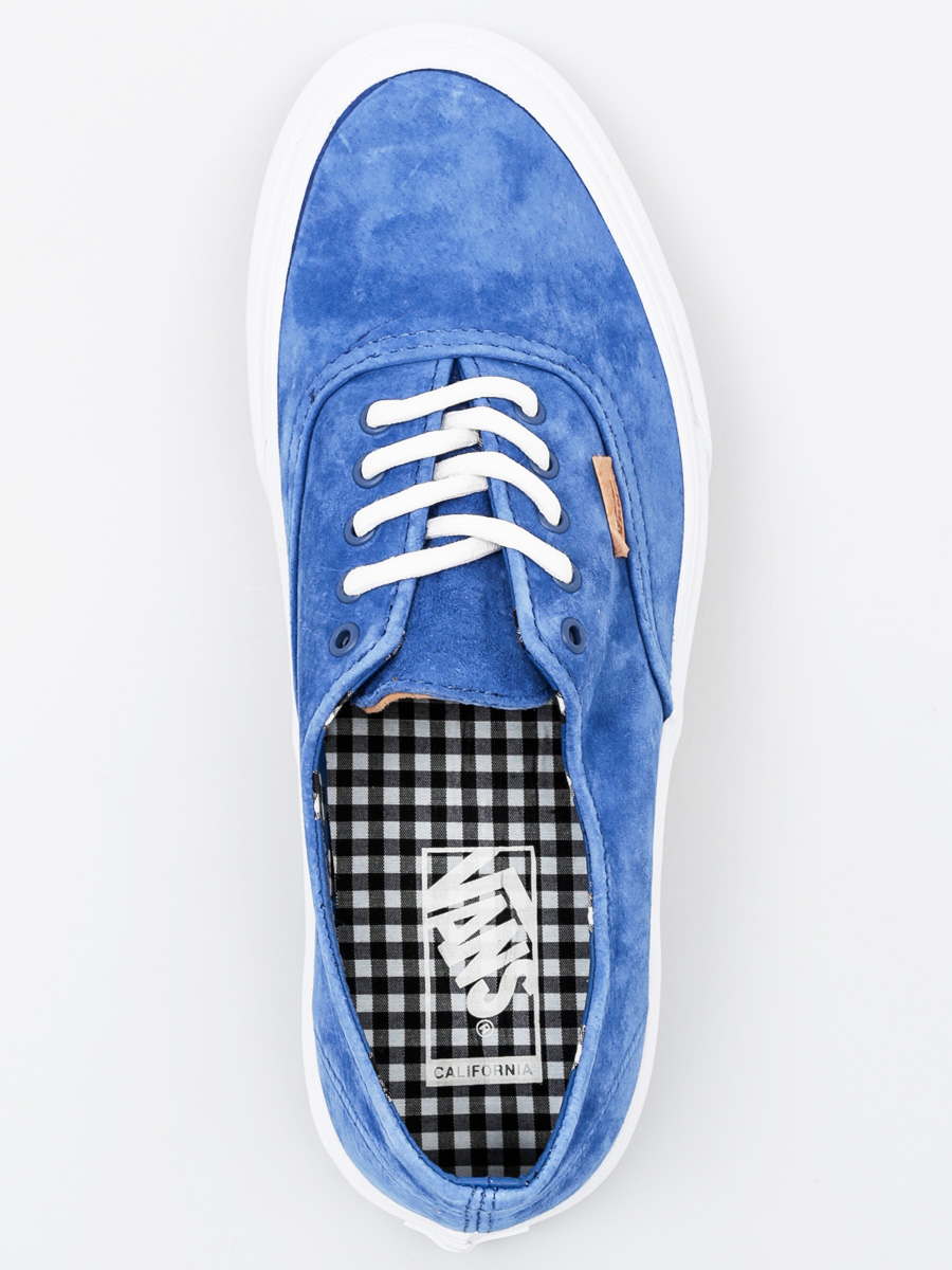 Boty Vans Authentic Decon CA (pigsuede polka/federal blue)