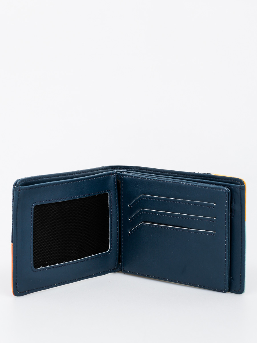 Peněženka Quiksilver Pombos (oragne/sea blue/navy)