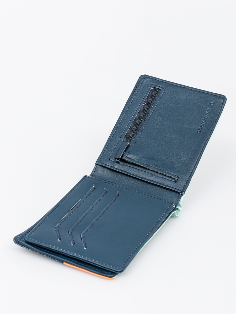 Peněženka Quiksilver Pombos (oragne/sea blue/navy)