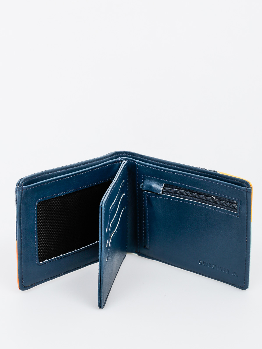 Peněženka Quiksilver Pombos (oragne/sea blue/navy)
