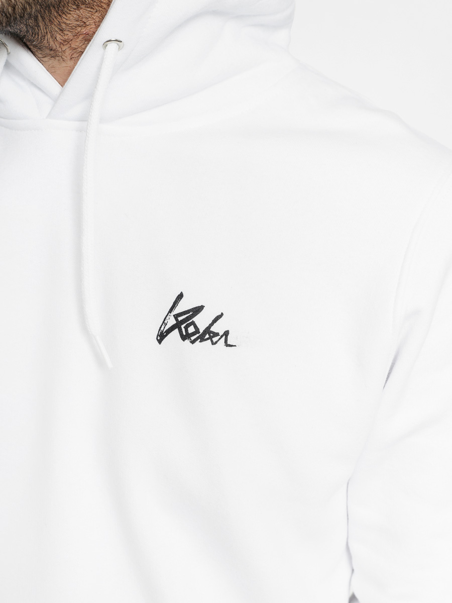 Mikina s kapucí Koka Kids Street HD (white)