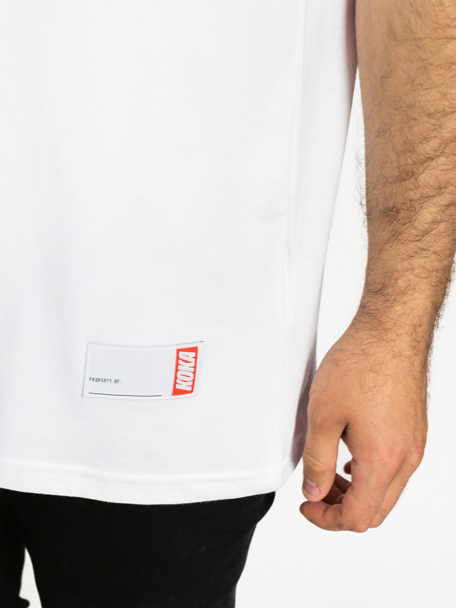 Tričko Koka Fake 90 (white)
