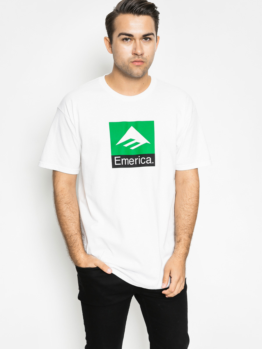 Tričko Emerica Combo 10 (white)