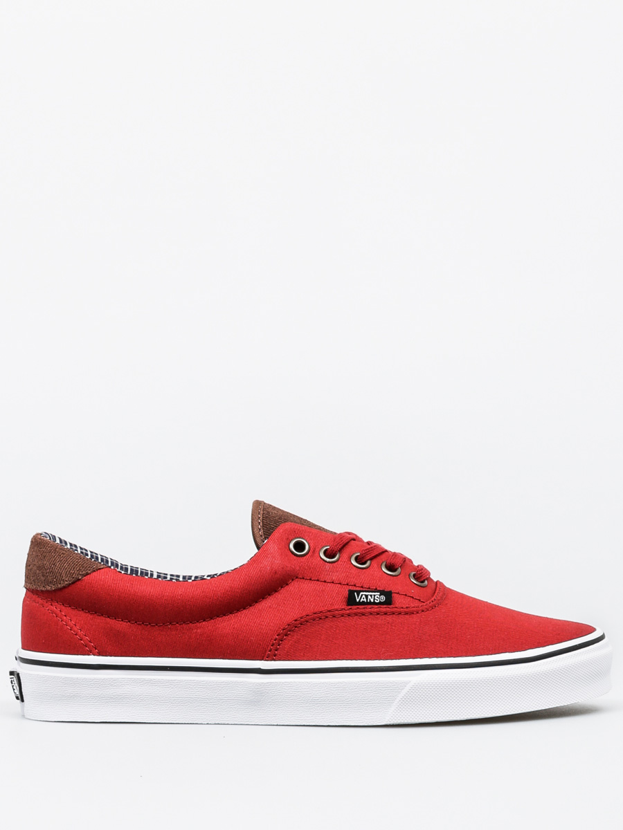 Vans ERA 59 (Cord&Plaid) Red Dahlia Skate Shoes Boty Vans Era 59 - červená (cord & plaid/red dahlia) main image 3