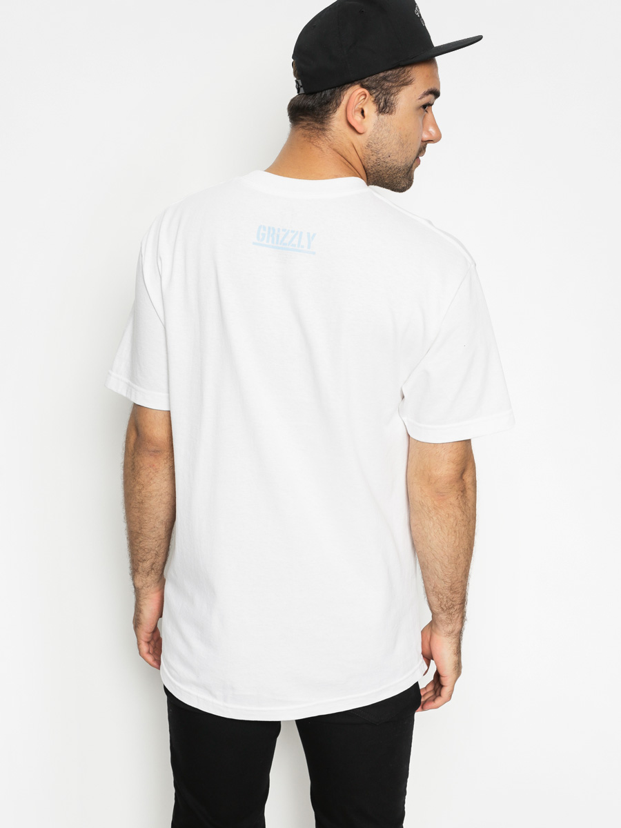 Tričko Diamond Grizzly Drops Og Bear (white)