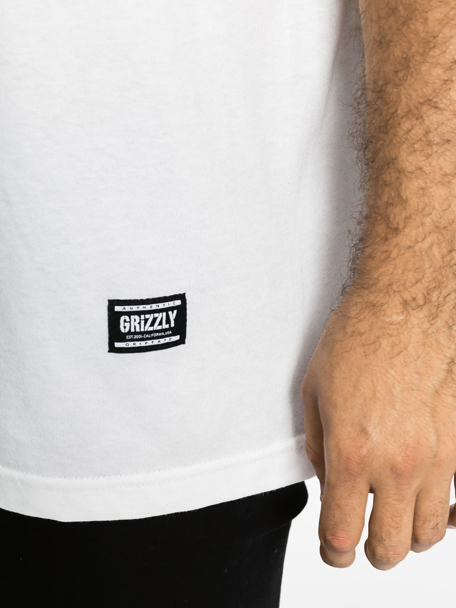 Tričko Diamond Grizzly Drops Og Bear (white)