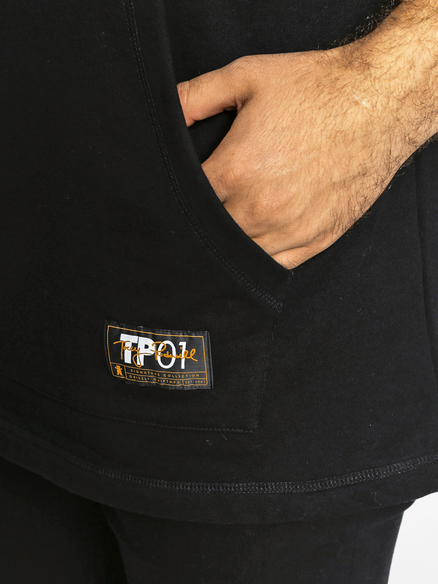 Mikina s kapucí Diamond Grizzly Front Range HD (black)