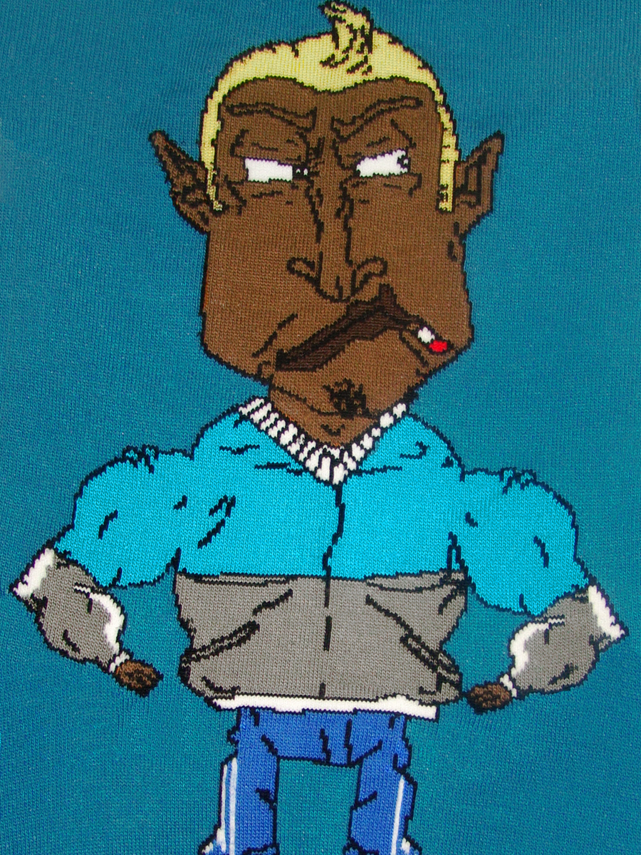 Ponožky Cup Of Sox Blok Ekipa 1C (blue/walo)