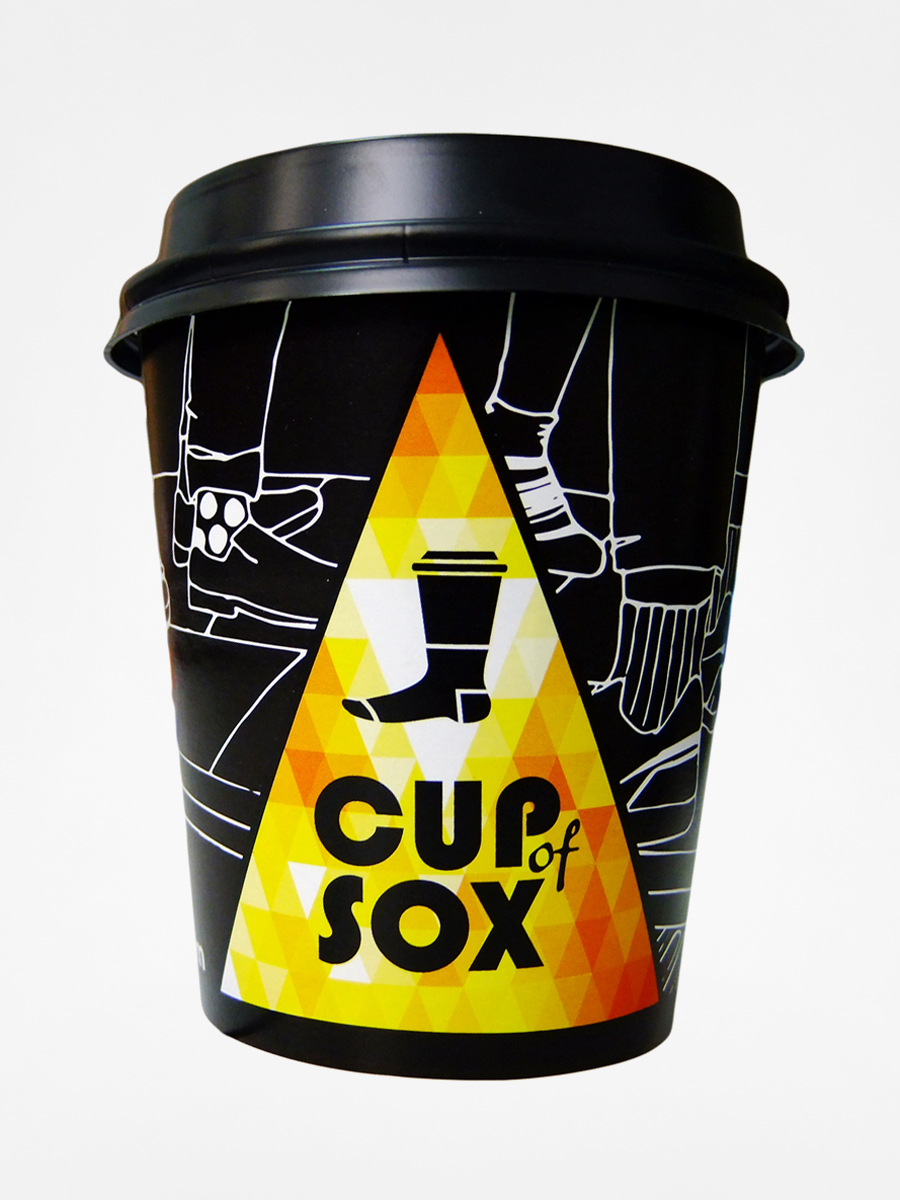 Ponožky Cup Of Sox Frymuśne Ścichapęki A (yellow/bicycle)