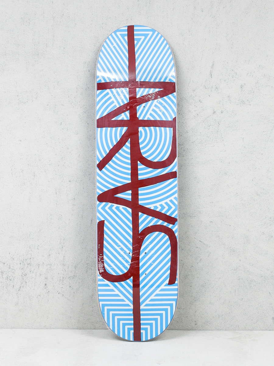 Deska Nervous Line (white/blue/burgundy)