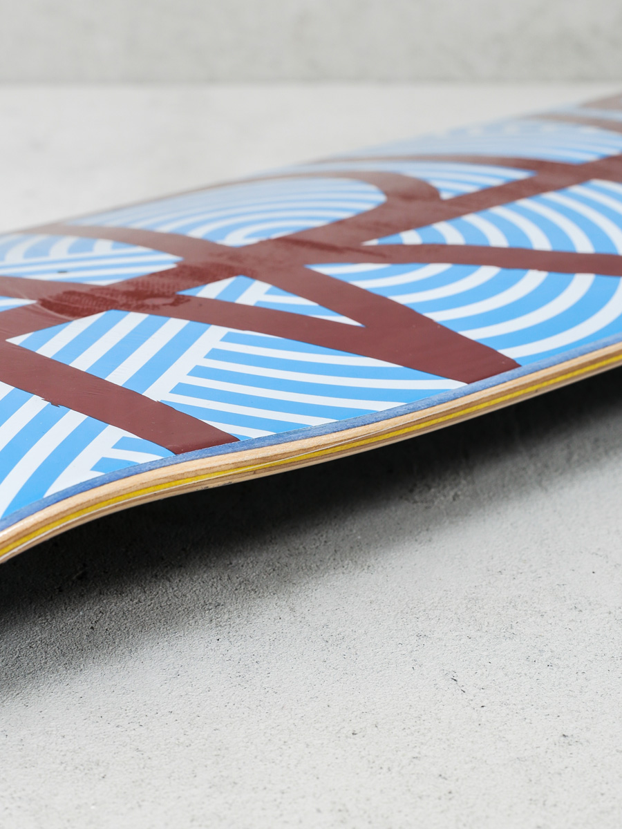 Deska Nervous Line (white/blue/burgundy)