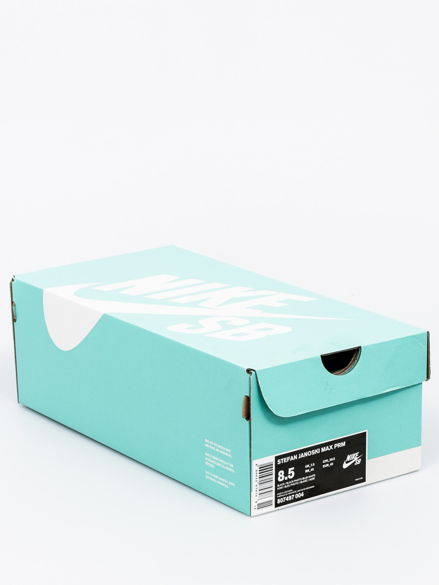 Boty Nike SB Stefan Janoski Max Prm (black/black photo blue white)