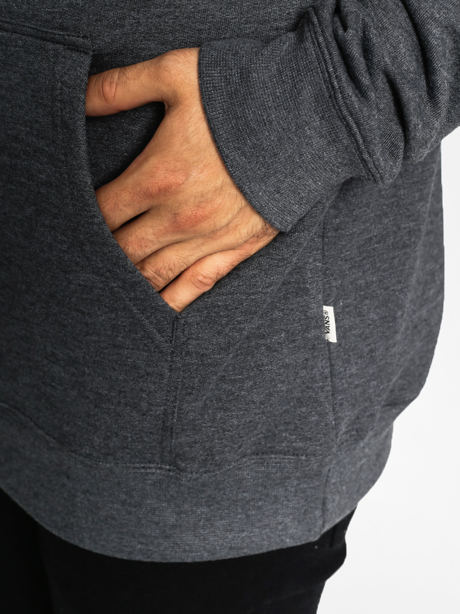 Mikina s kapucí Vans Core Basics IV HD (new charcoal heather)