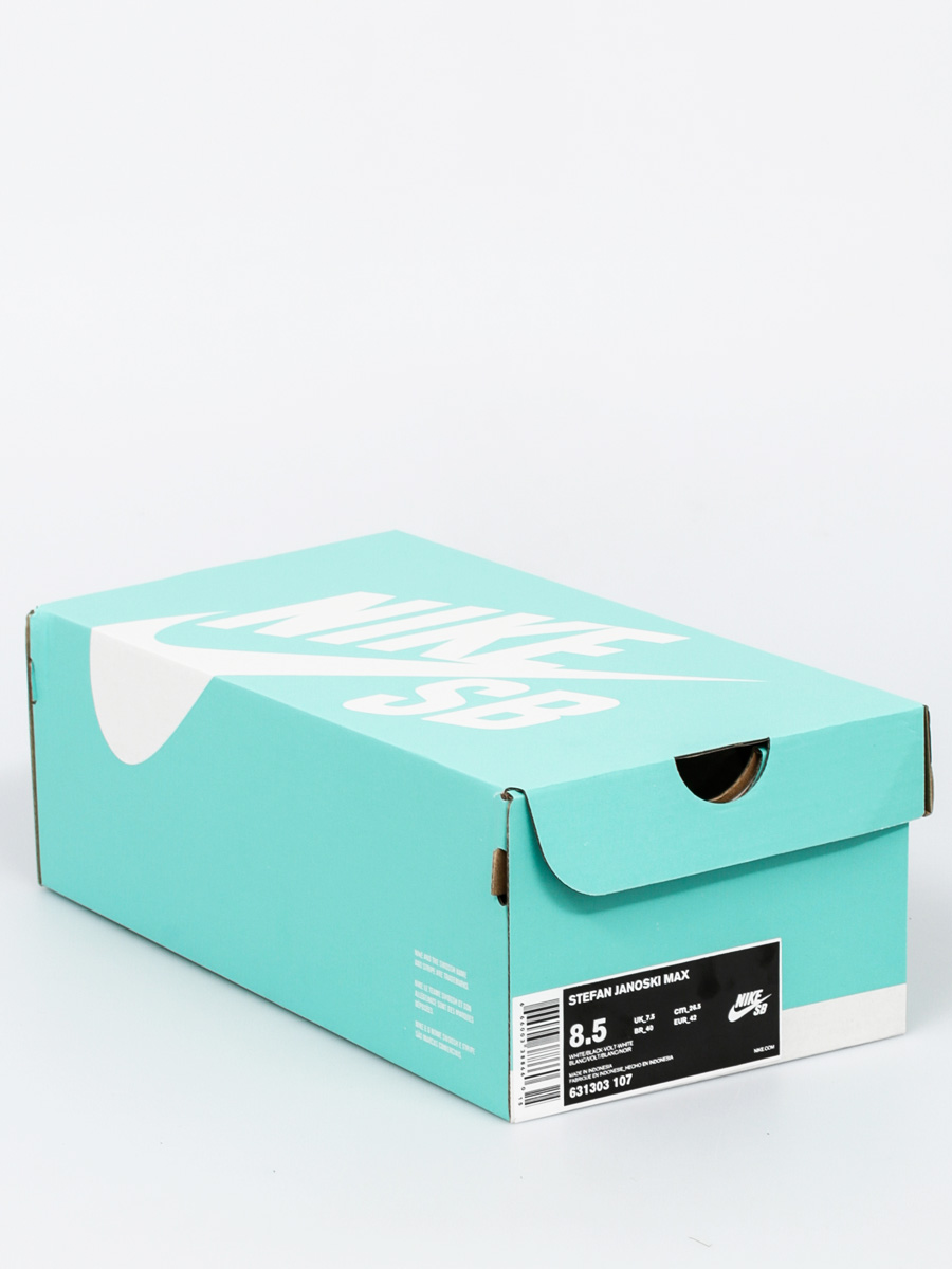 Boty Nike SB Stefan Janoski Max (white/black volt white)