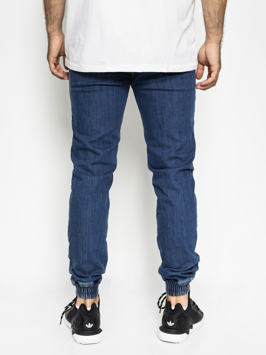 Kalhoty Tabasko Script (jeans blue)
