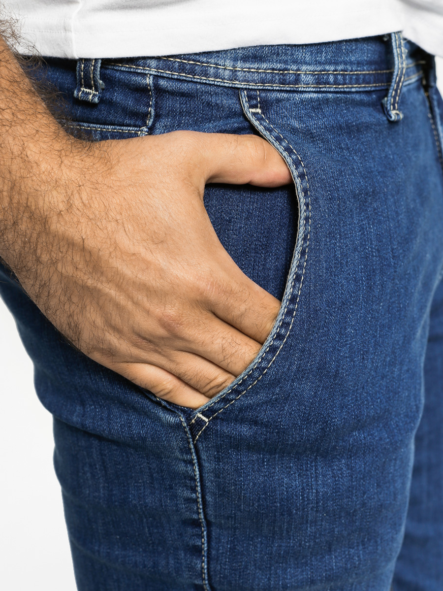 Kalhoty Tabasko Script (jeans blue)