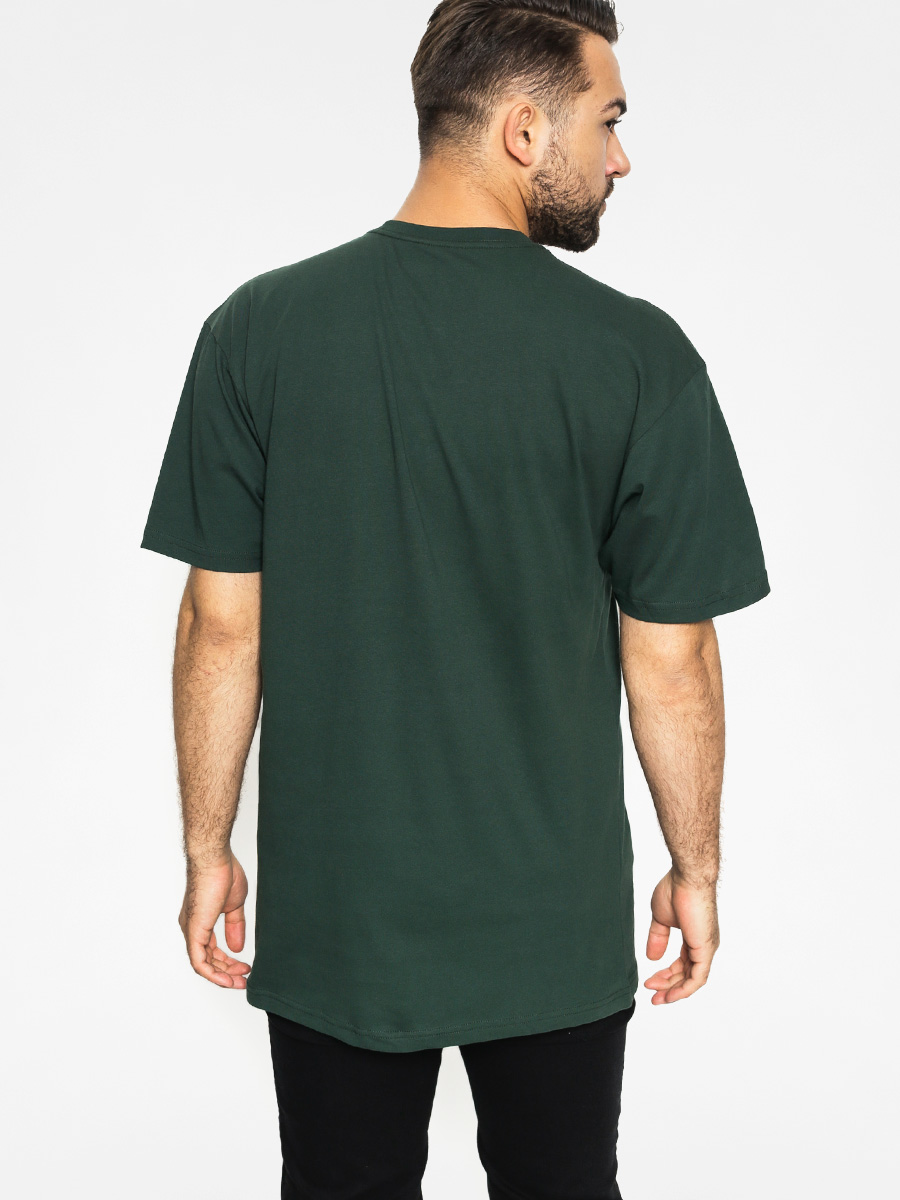 Tričko Vans Checker Blaster (forest/lime green)