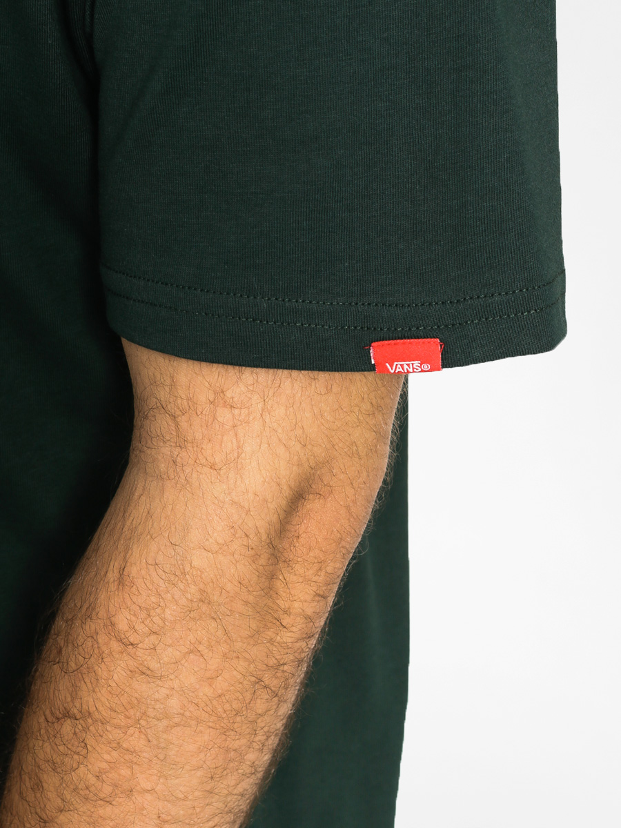 Tričko Vans Checker Blaster (forest/lime green)