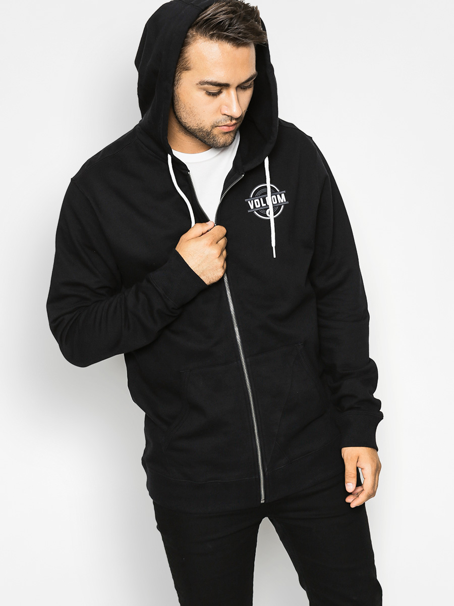 Mikina s kapucí Volcom Thunderbolt ZHD (blk)