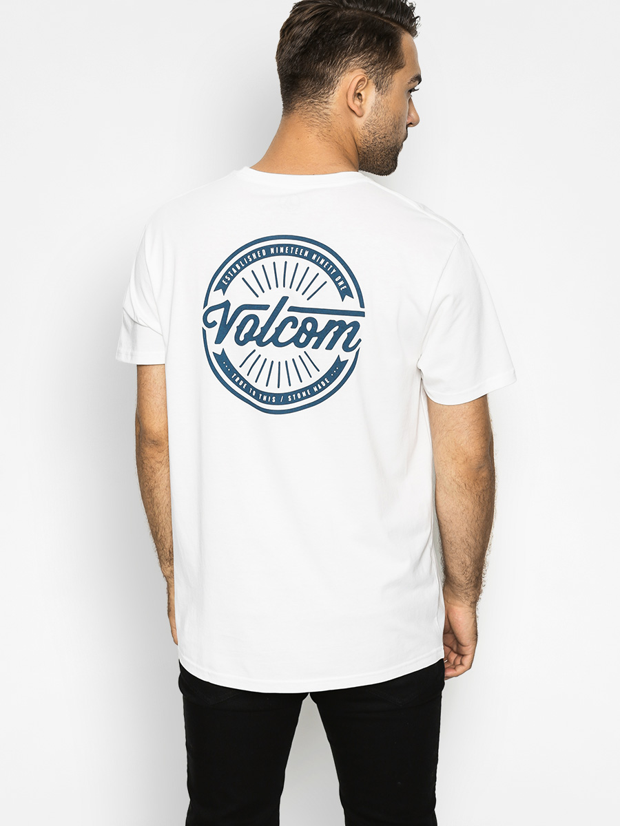Tričko Volcom Message Bsc (wht)