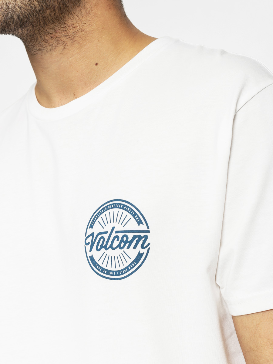 Tričko Volcom Message Bsc (wht)