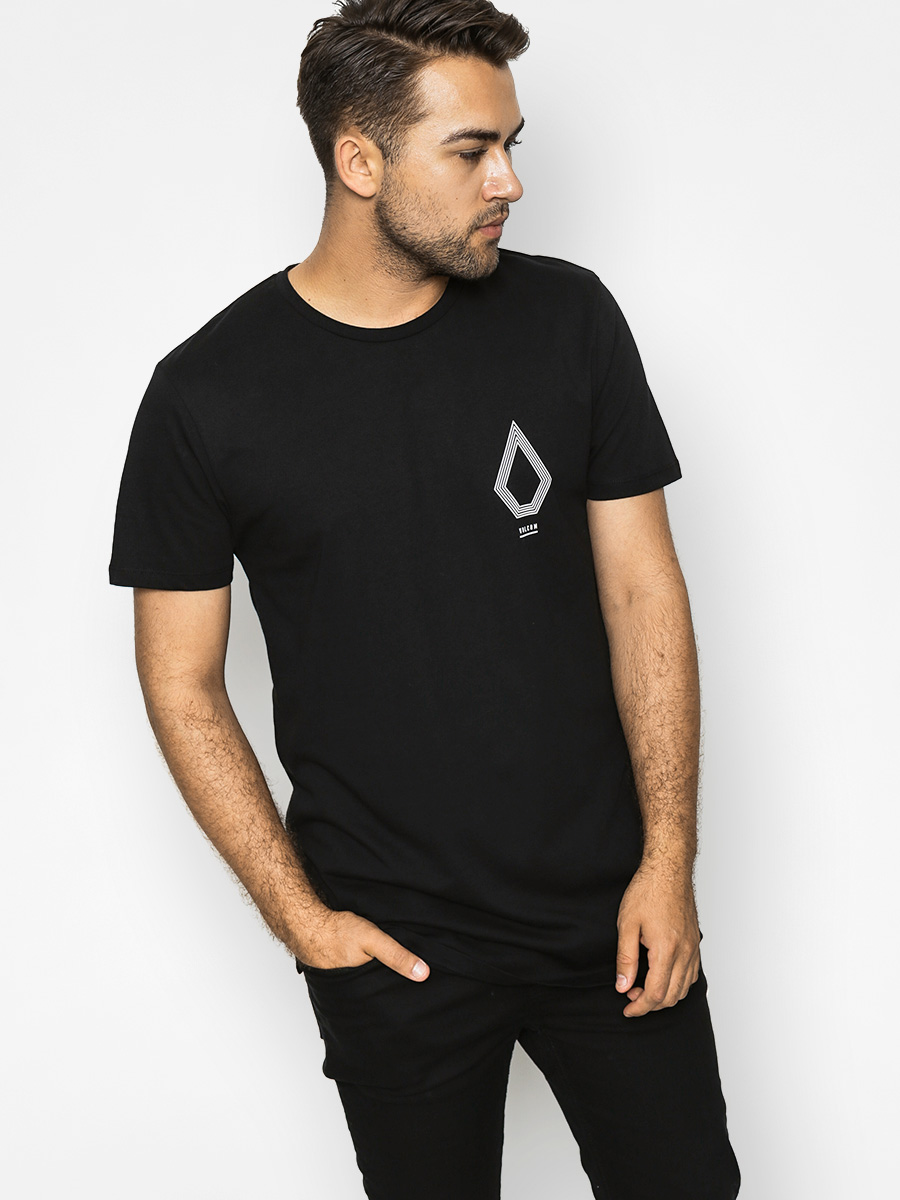 Tričko Volcom Tall Line Tal (blk)