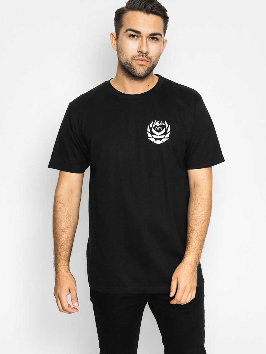 Tričko Koka Front And Back Street (black)