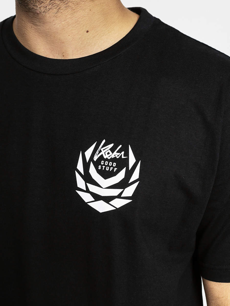 Tričko Koka Front And Back Street (black)