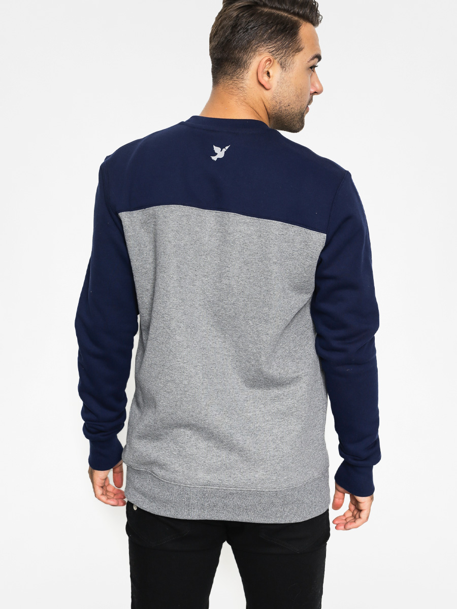 Mikina Nervous Football (grey/navy)
