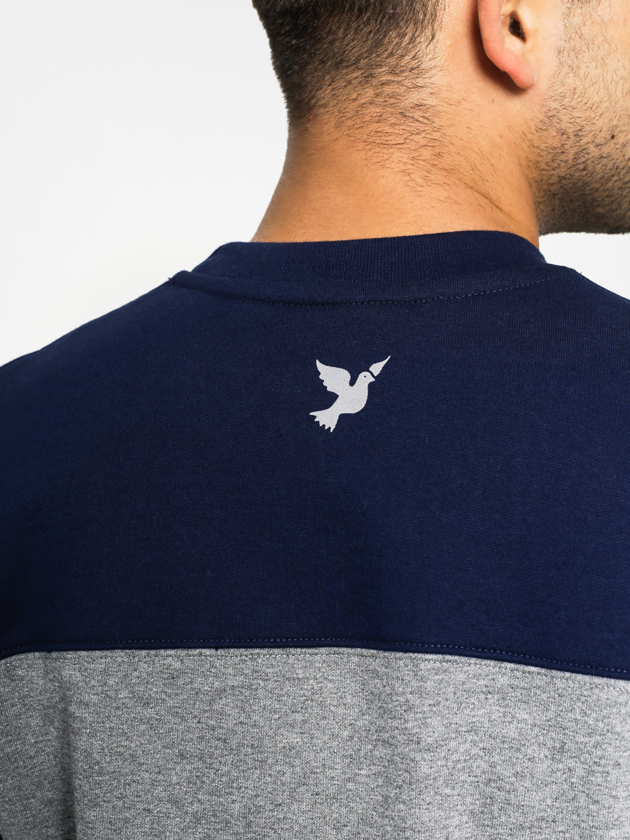 Mikina Nervous Football (grey/navy)