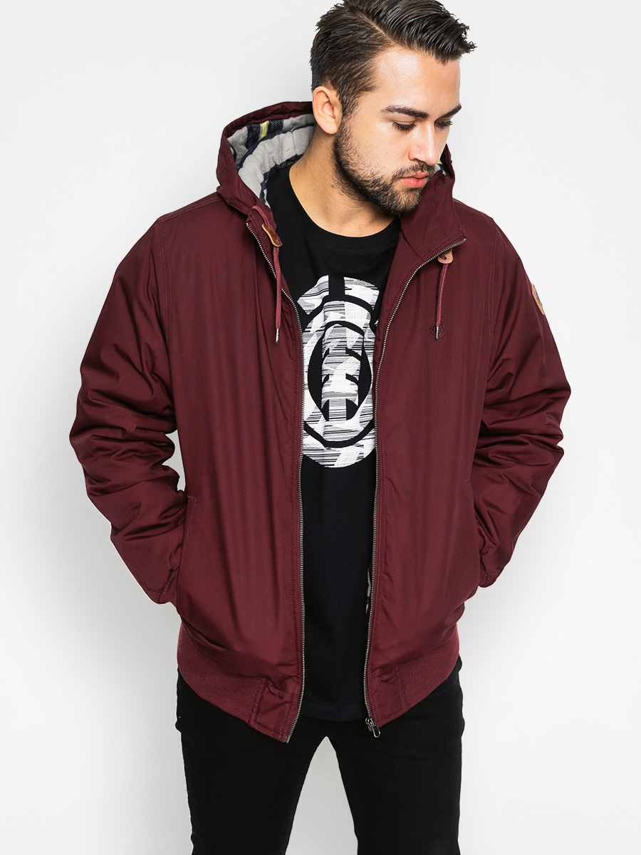 Bunda Element Dulcey (napa red)