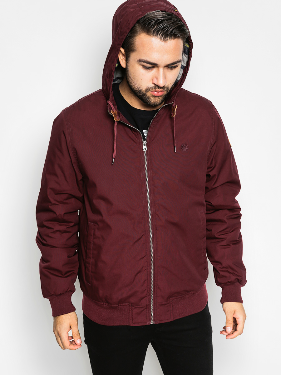 Bunda Element Dulcey (napa red)