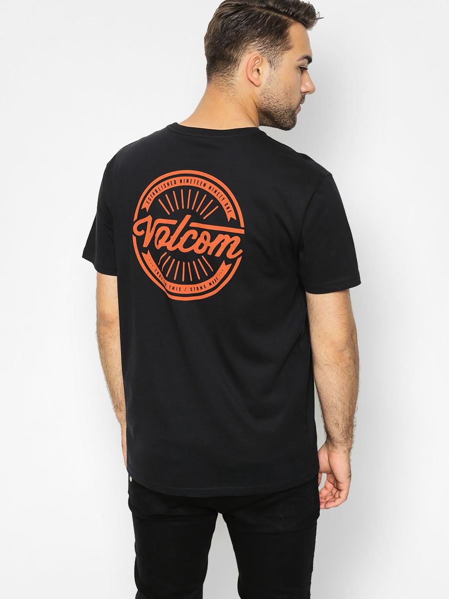 Tričko Volcom Message Bsc (blk)